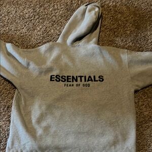 Essentials Heather Gray Sweatshirt